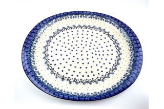 B45 Bunzlau Ovale Serveerschaal 1832X  Diversen